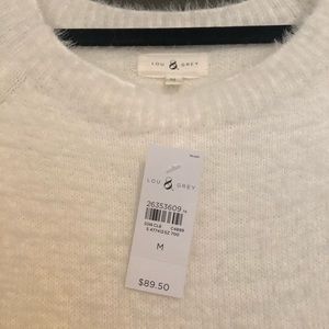 LOU & GREY fuzzy sweater dress